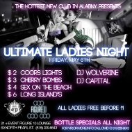 Ultmate ladies Night Flyer
